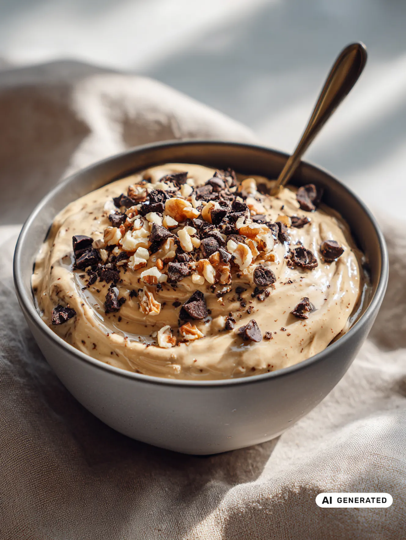 NÖM PRO Skyr Natur-Cookie-Dough Bowl mit Hafer & Schokodrops