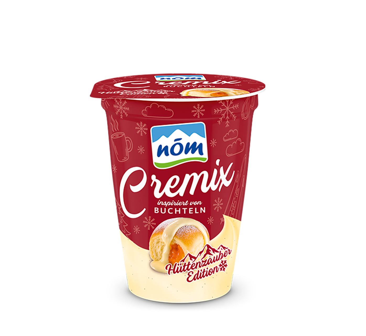 NÖM Cremix Hüttenzauber Buchteln