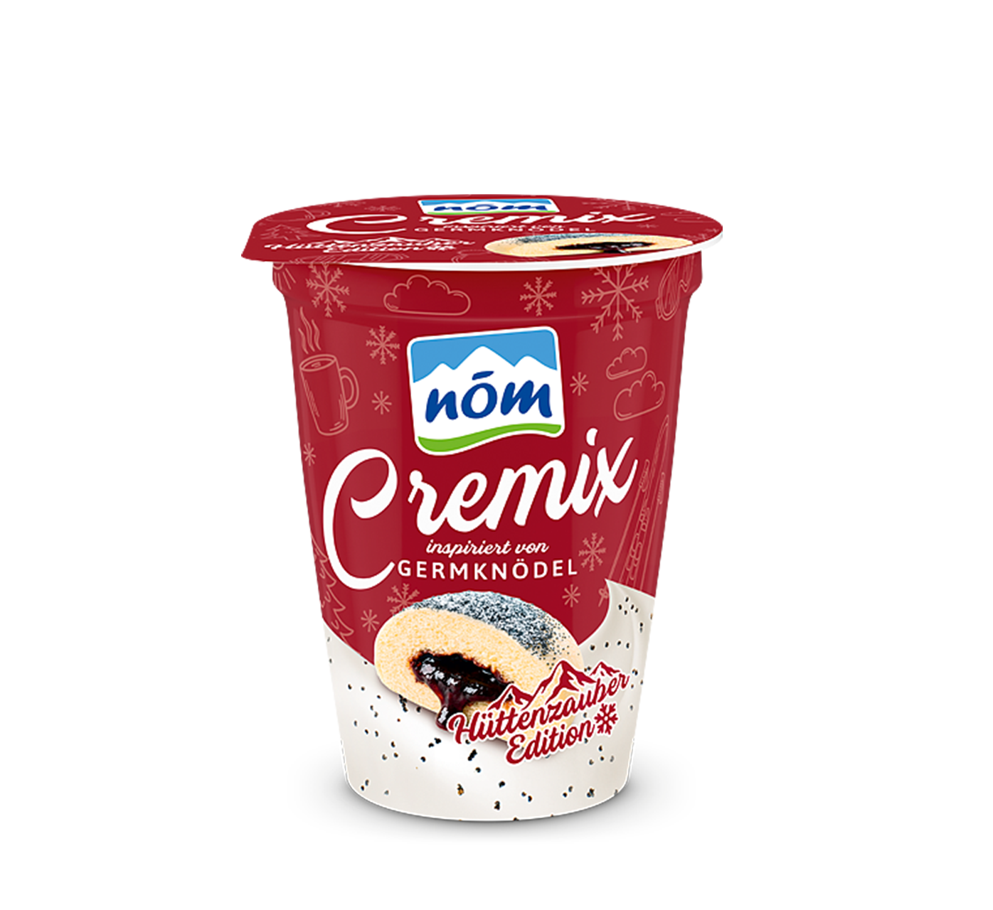 NÖM Cremix Hüttenzauber Germknödel