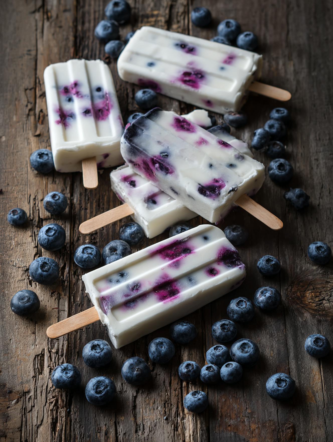 Eis am Stiel Blueberry Cheesecake