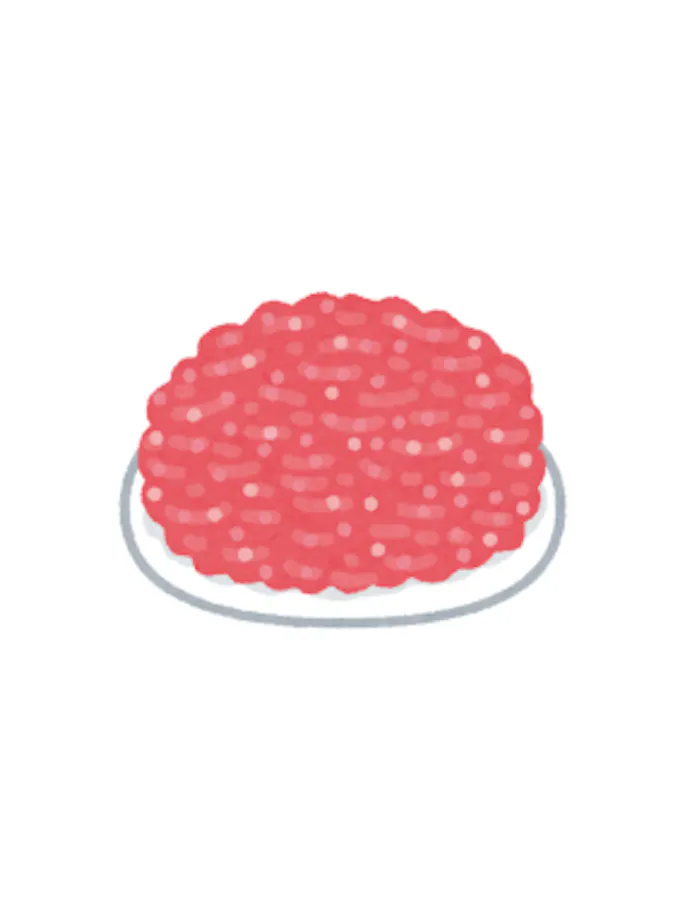 Illustration von Hackfleisch