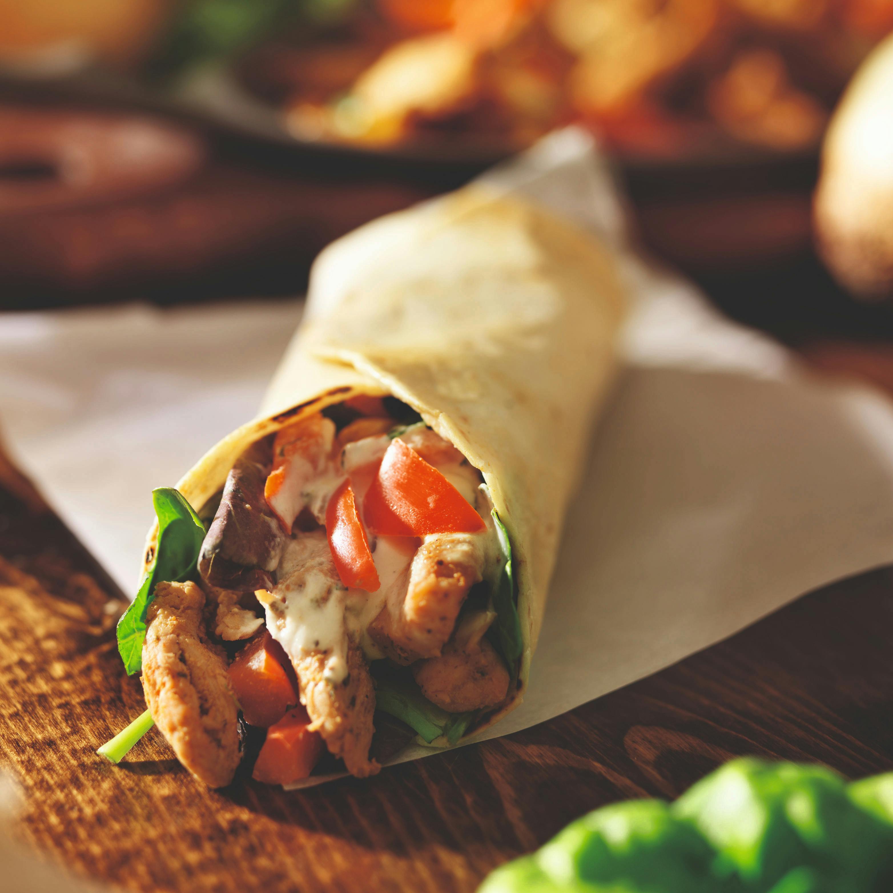 Avocado-Huhn-Wrap | NÖM Avocado-Huhn-Wrap | NÖM