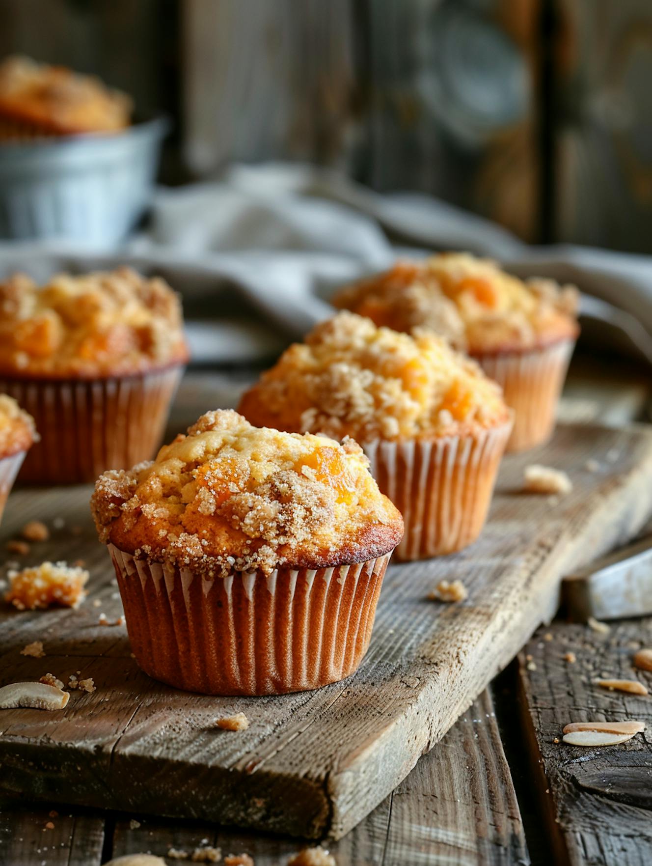 Marillenliebe in Muffinform