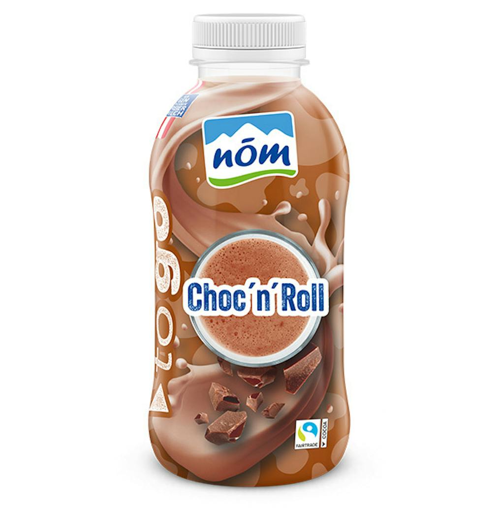 NÖM to go Shokomilch in der 450 g Flasche NÖM to go Shokomilch in der 450 g Flasche