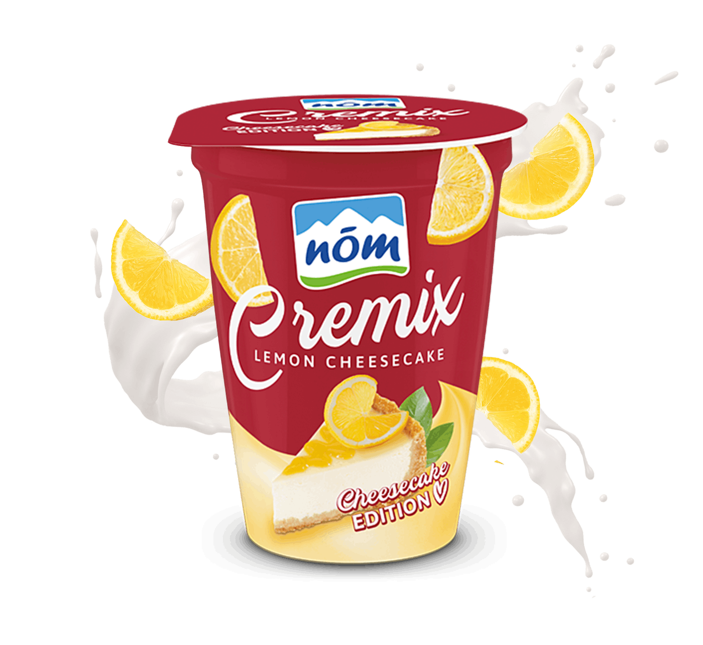 NÖM Cremix Lemon Cheesecake mit Früchten NÖM Cremix Lemon Cheesecake mit Früchten