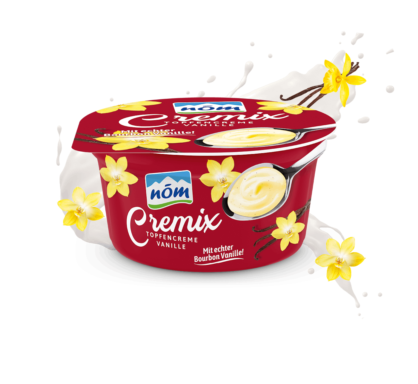 NÖM Cremix Topfencreme Vanille mit Vanilleblüten NÖM Cremix Topfencreme Vanille mit Vanilleblüten