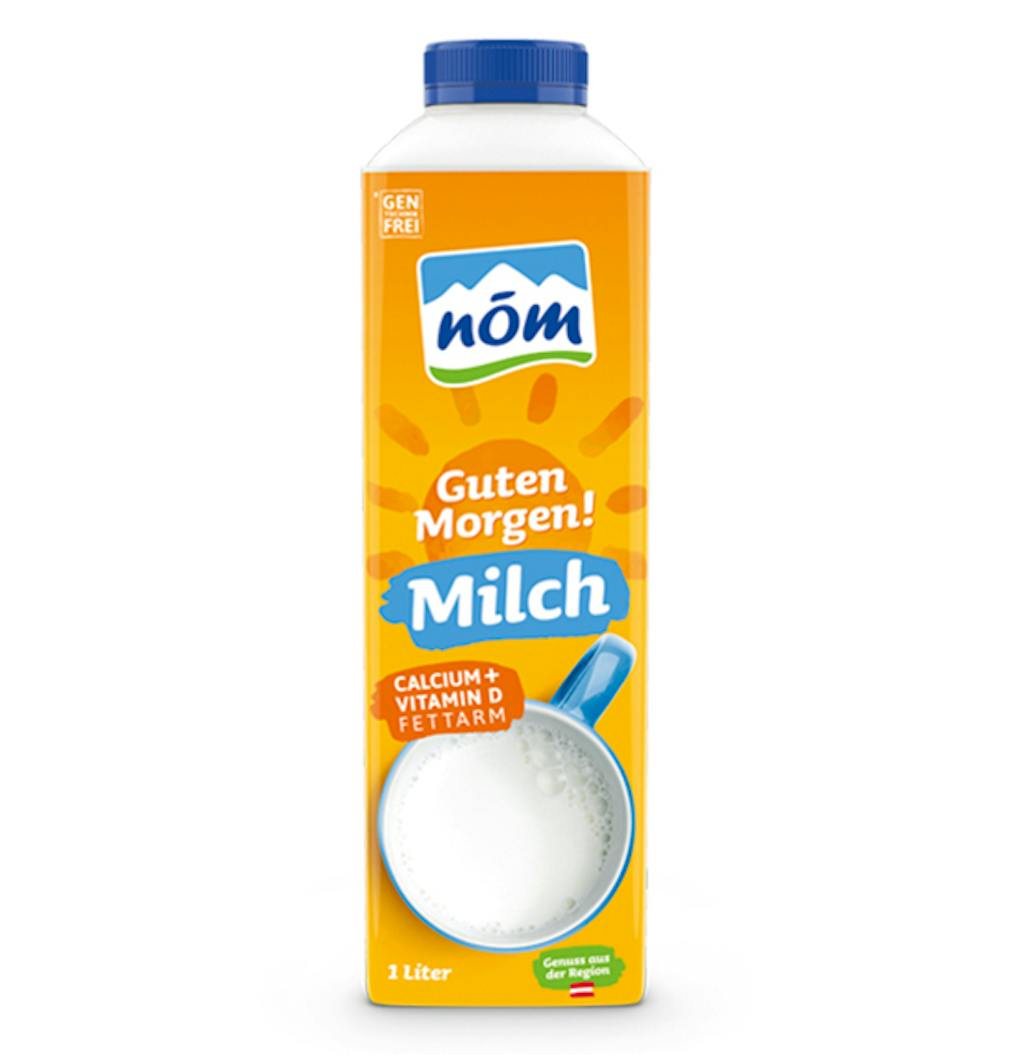 NÖM Guten Morgen Milch in der 1 Liter Verpackung