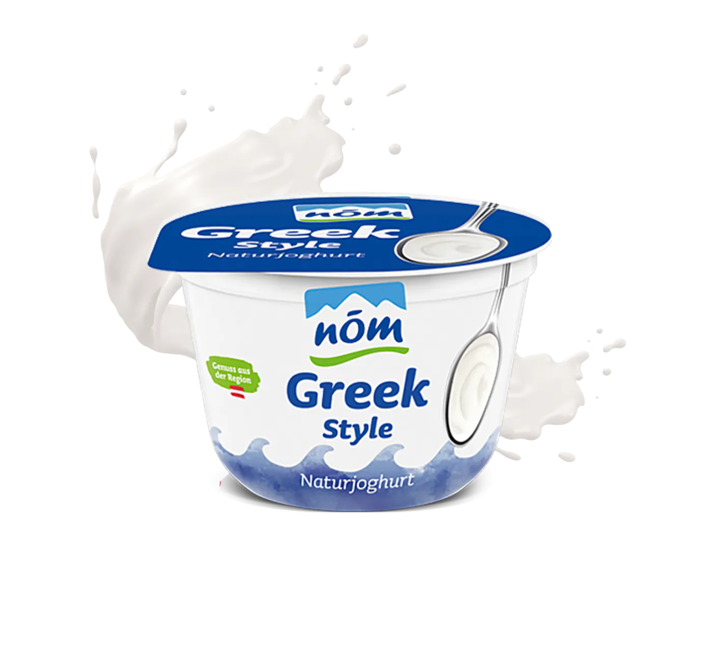 NÖM Joghurt Greek Style im 200 g Becher mit Milch NÖM Joghurt Greek Style im 200 g Becher mit Milch