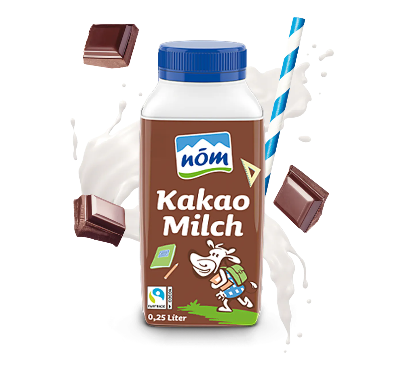 NÖM Kakaomilch 250 ml Tetra Pak mit Schoko