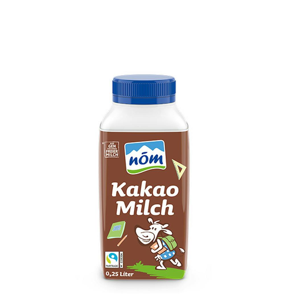NÖM Kakaomilch im 250 ml Tetra Pak Schule