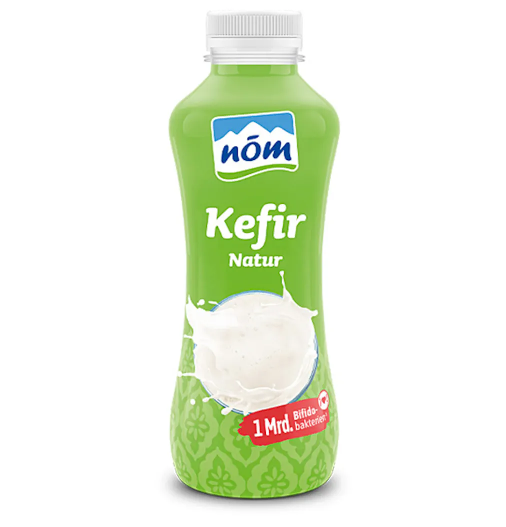 NÖM Kefir Drink Natur in der 480 g Flasche