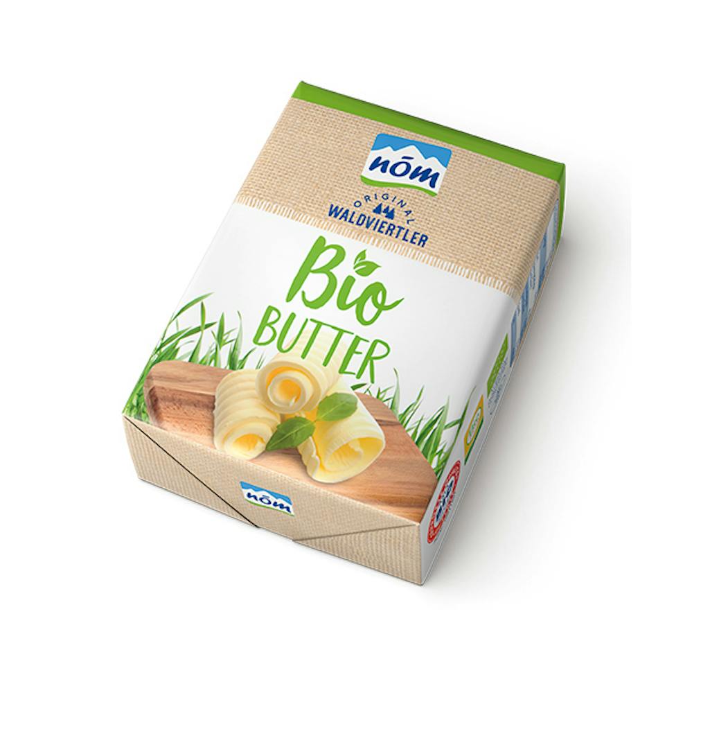 NÖM Original Waldviertler Bio Butter 250 g in Folie