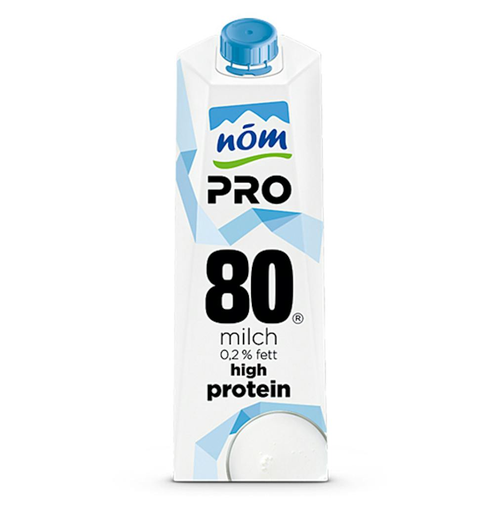 NÖM PRO Milch in der 1 Liter Verpackung