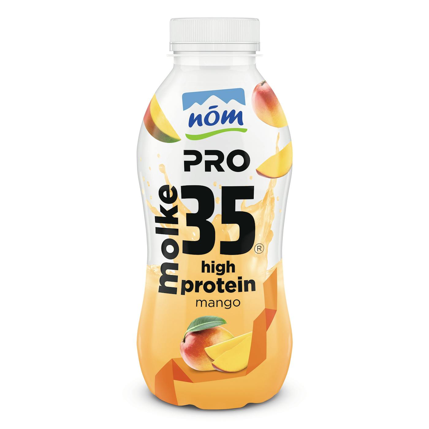 NÖM PRO Molke Mango Proteinmolke mit Mango-Geschmack - Hochwertiger Proteinshake für eine gesunde Ernährung