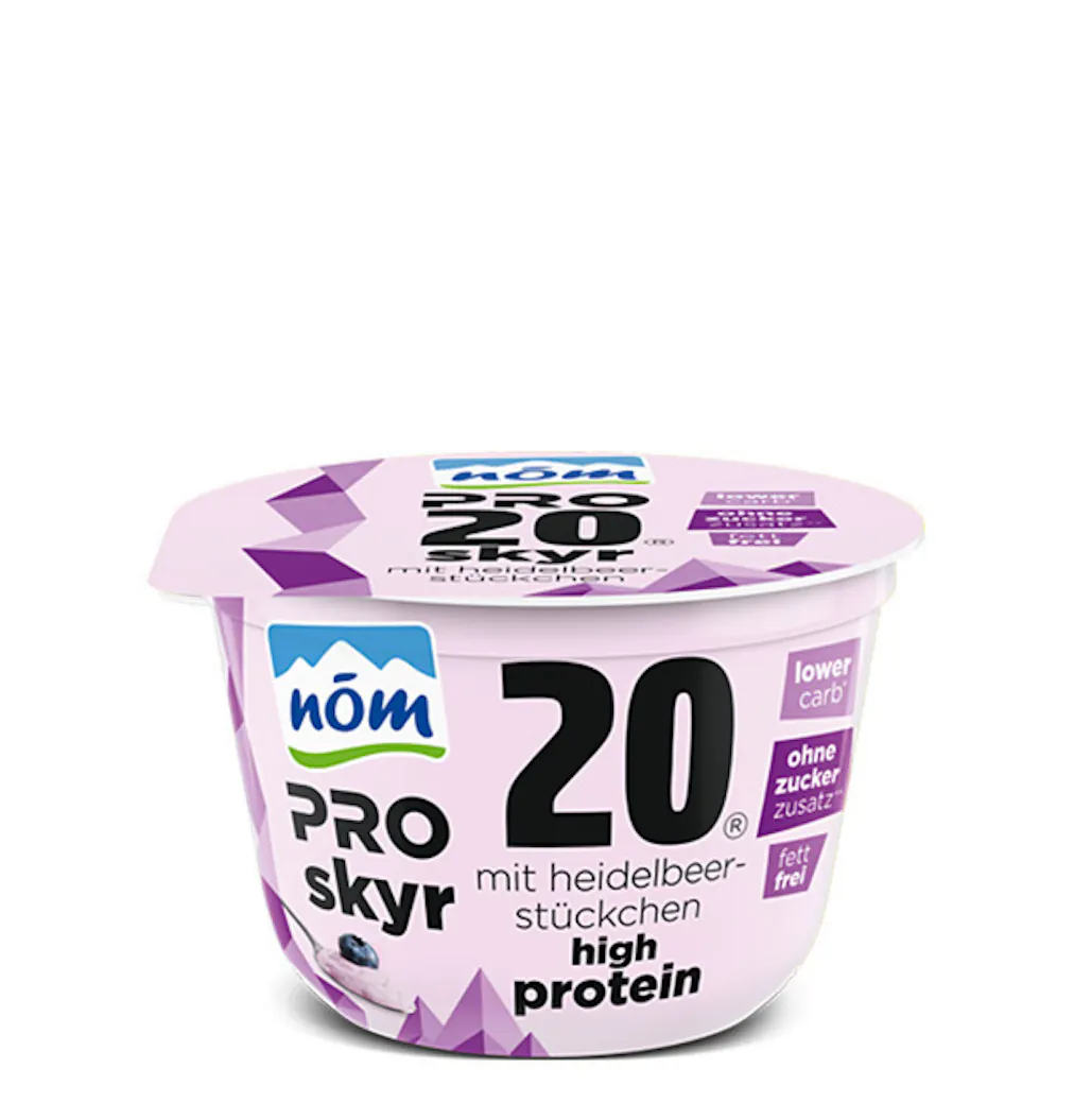 NOEM PRO Skyr mit Frucht Heidelbeere