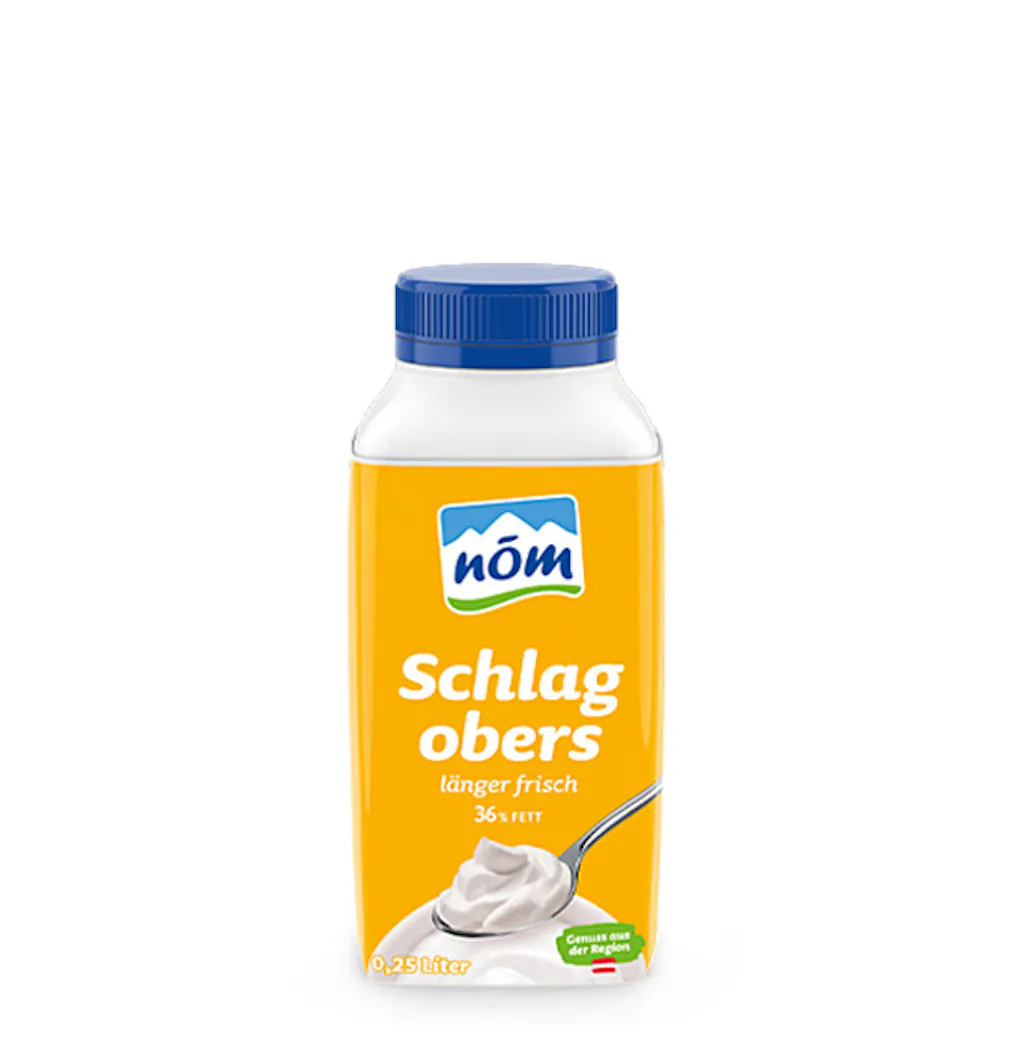 NÖM Schlagobers mit 36 % Fett in 250 ml Tetra Pak