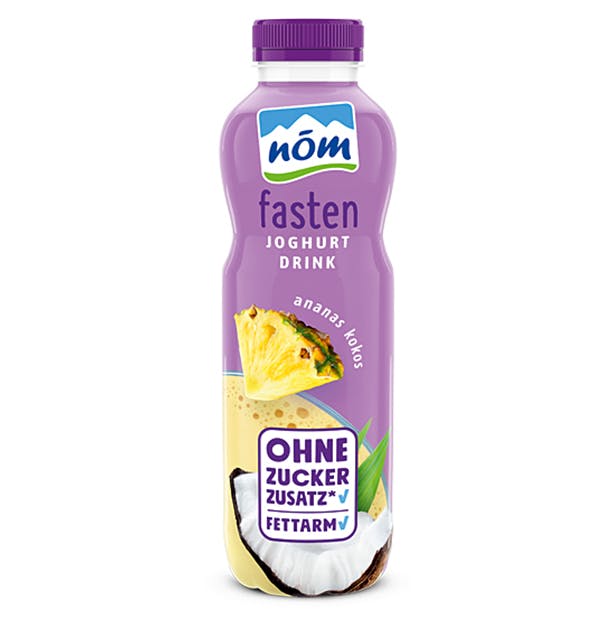 NÖM fasten Joghurt Drink Ananas Kokos | NÖM