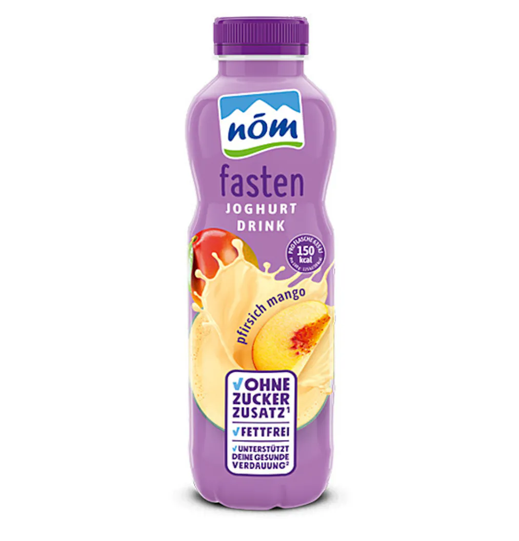 NOEM fasten Joghurtdrink Mango Pfirsich