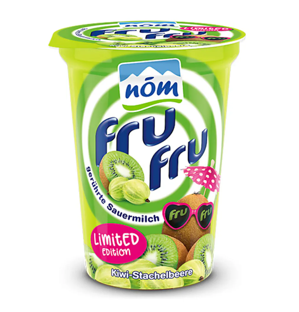 NOEM fru fru Kiwi Stachelbeere im 200 g Becher Thumbnail