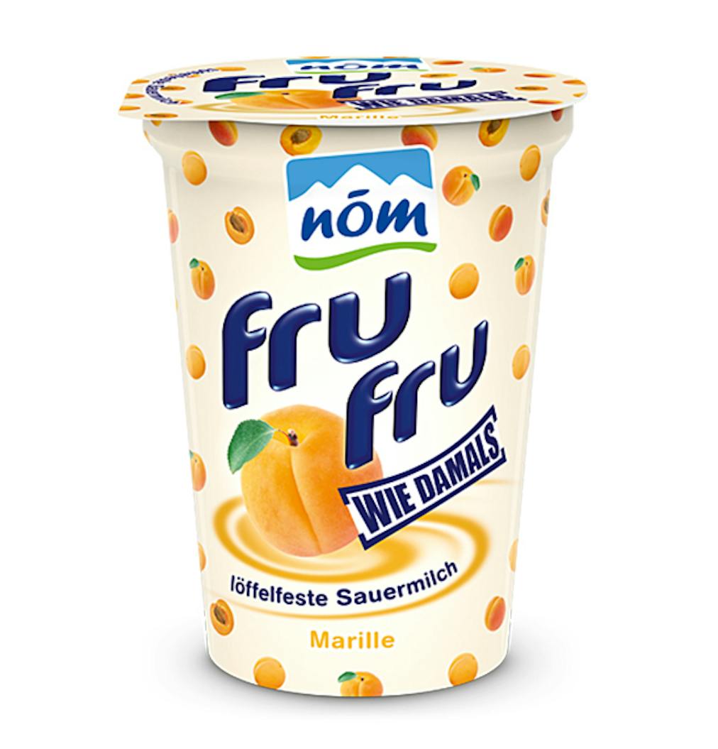 NÖM fru fru wie damals Marille im 200 g Becher