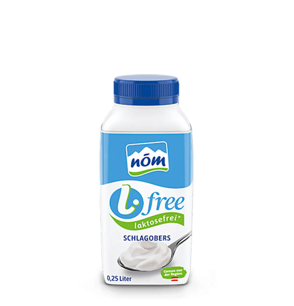 NOEM l free Schlagobers laktosefreie im 250 ml Tetra Pak