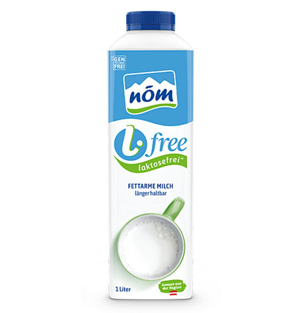 NÖM l.free Halbfettmilch laktosefrei im 1 Liter Tetra Pak NÖM l.free Halbfettmilch laktosefrei im 1 Liter Tetra Pak