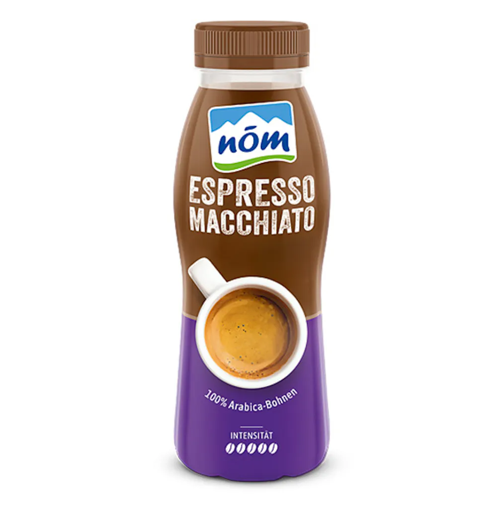 NÖM to go Espresso Macchiato in der 250 ml Flasche