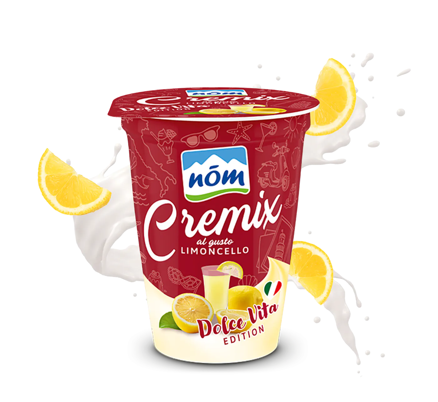 NOEM Cremix Dolce Vita Limoncello Abbildung inklusive Swirl NOEM Cremix Dolce Vita Limoncello Abbildung inklusive Swirl