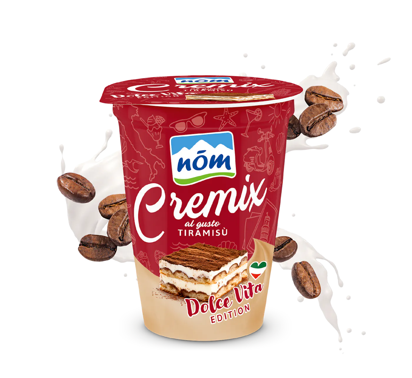 NOEM Cremix Becher Dolce Vita Tiramisu inklusive Swirl NOEM Cremix Becher Dolce Vita Tiramisu inklusive Swirl