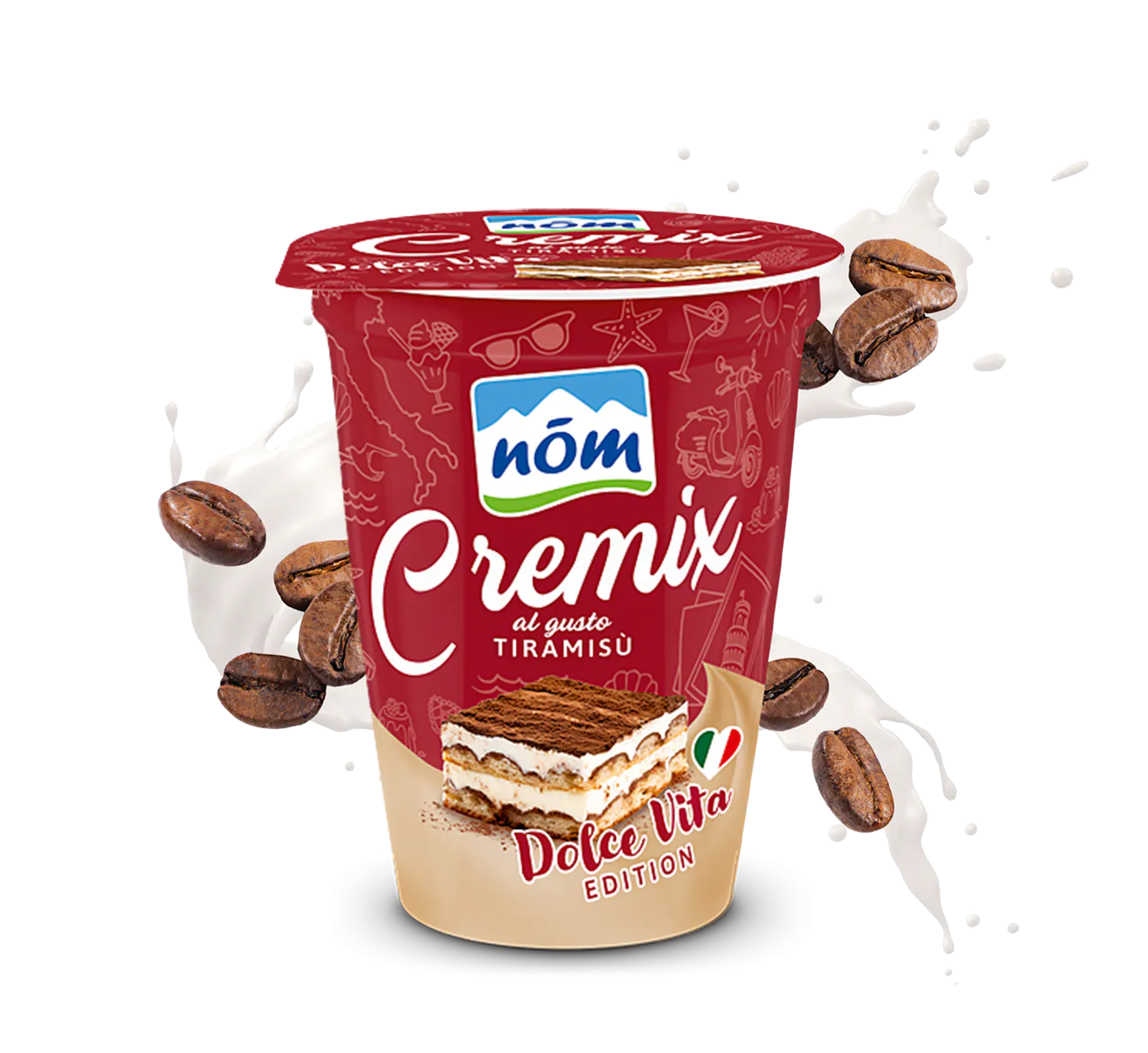 NOEM Cremix Becher Dolce Vita Tiramisu inklusive Swirl NOEM Cremix Becher Dolce Vita Tiramisu inklusive Swirl