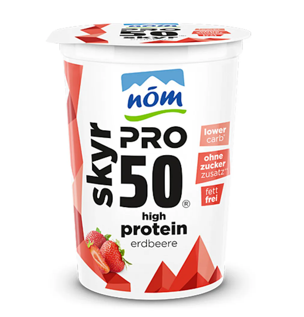 NOEM PRO Skyr Erdbeere 500g Becher erhoeht