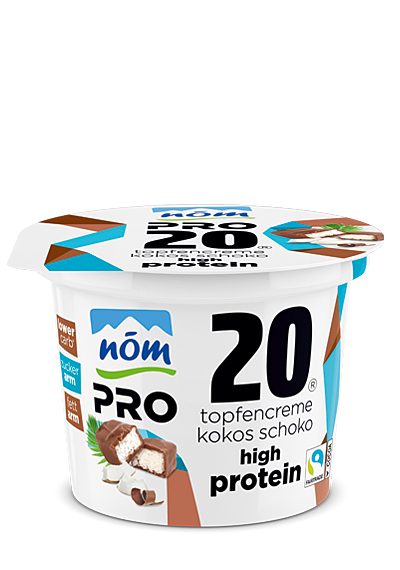NÖM PRO Topfencreme Kokos Schoko