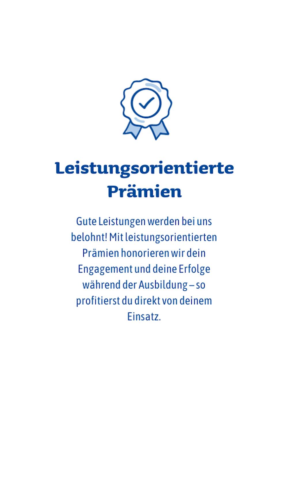 Icon und Erklärung zu den leistungsorientierten Prämien Icon und Erklärung zu den leistungsorientierten Prämien