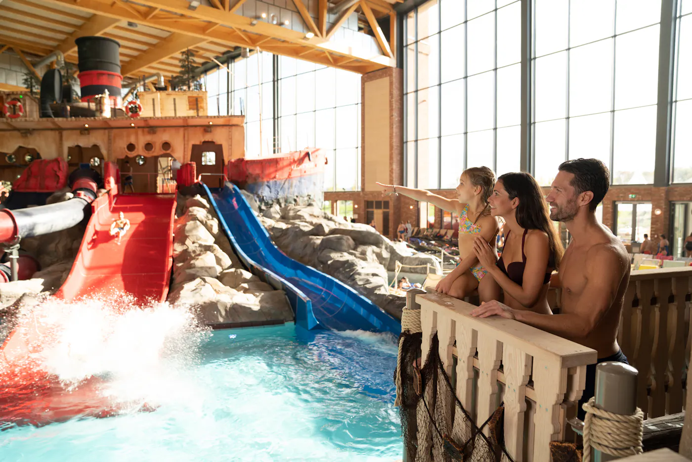 Skip Strand Skip Strand in der Wasserwelt Rulantica im Europa-Park Resort in Rust