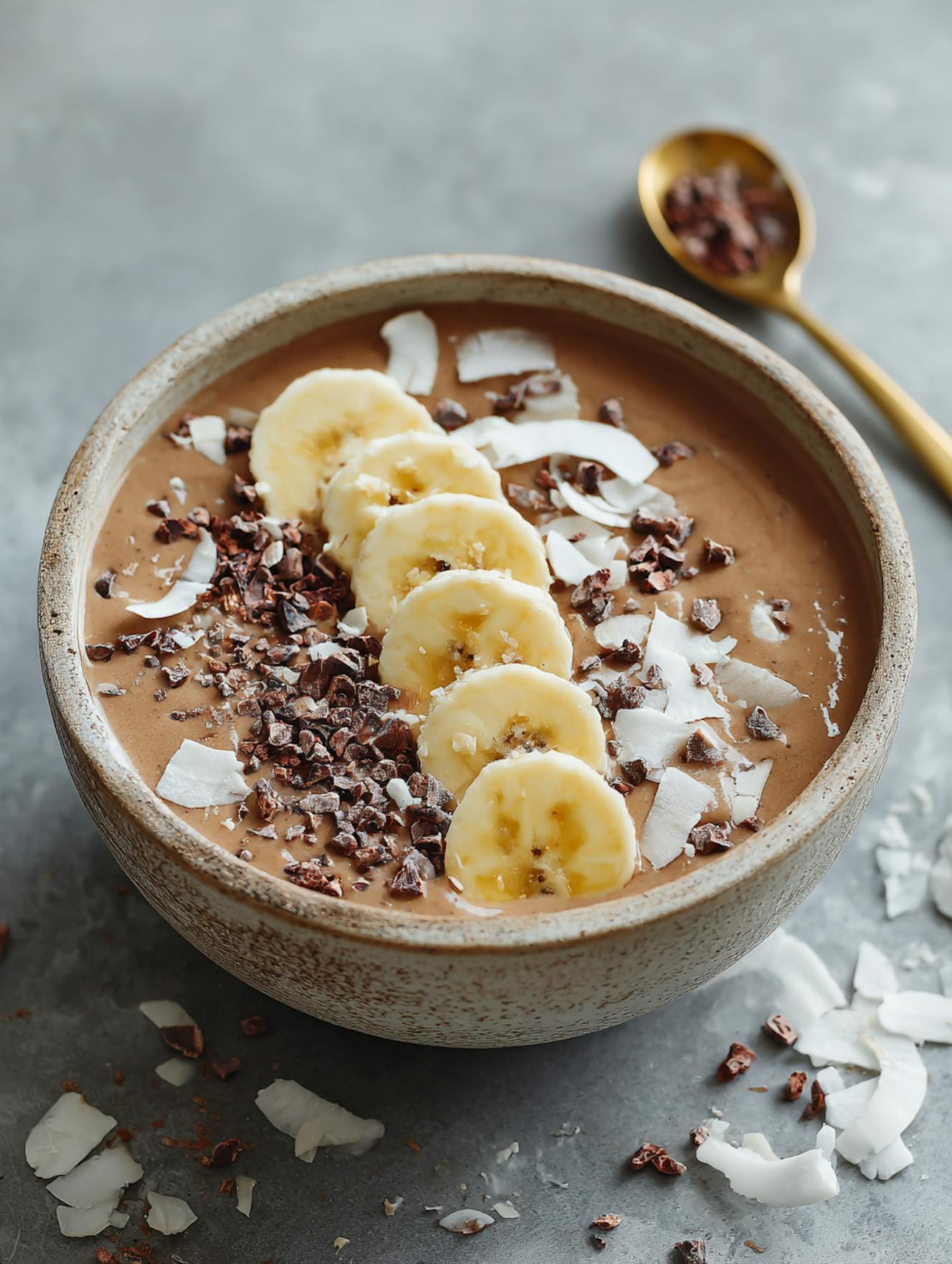 Schoko Banane Nicecream Bowl