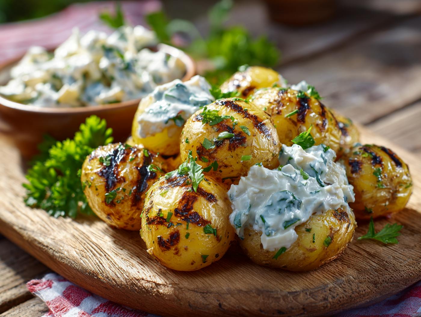 Topfen und Kraut Kartoffeln Topfen und Kraut Kartoffeln