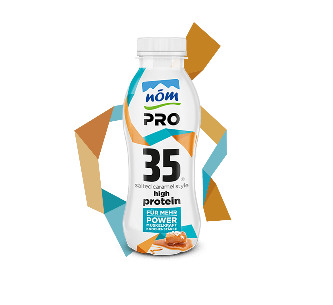 NÖM PRO Drink Salted Caramel mit Banderole neu inkl Kachel