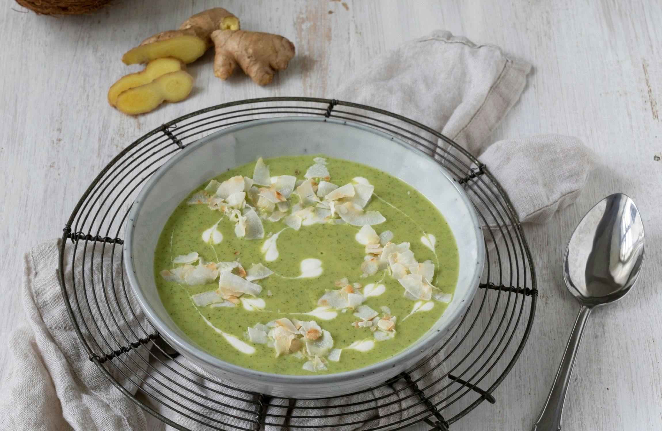 Zucchini-Ingwer-Kokossuppe | NÖM